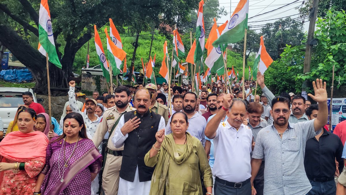 Tiranga Yatra rally marks 80th Independence Day in Samba