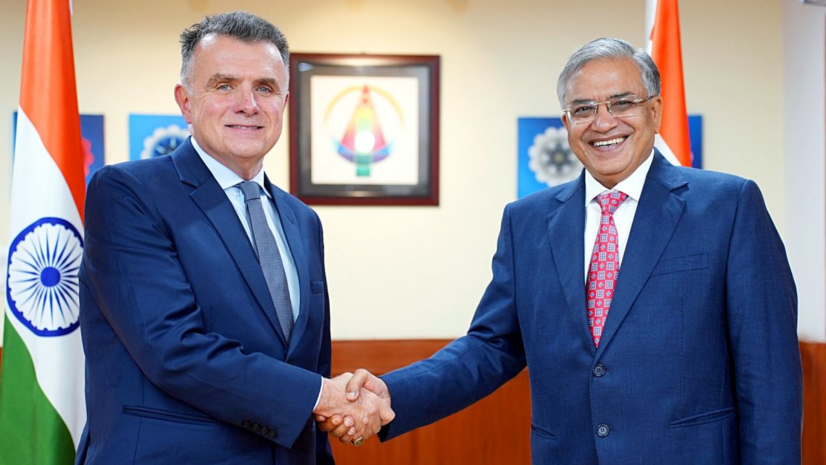 CEC Gyanesh Kumar meets Swedish envoy in New Delhi