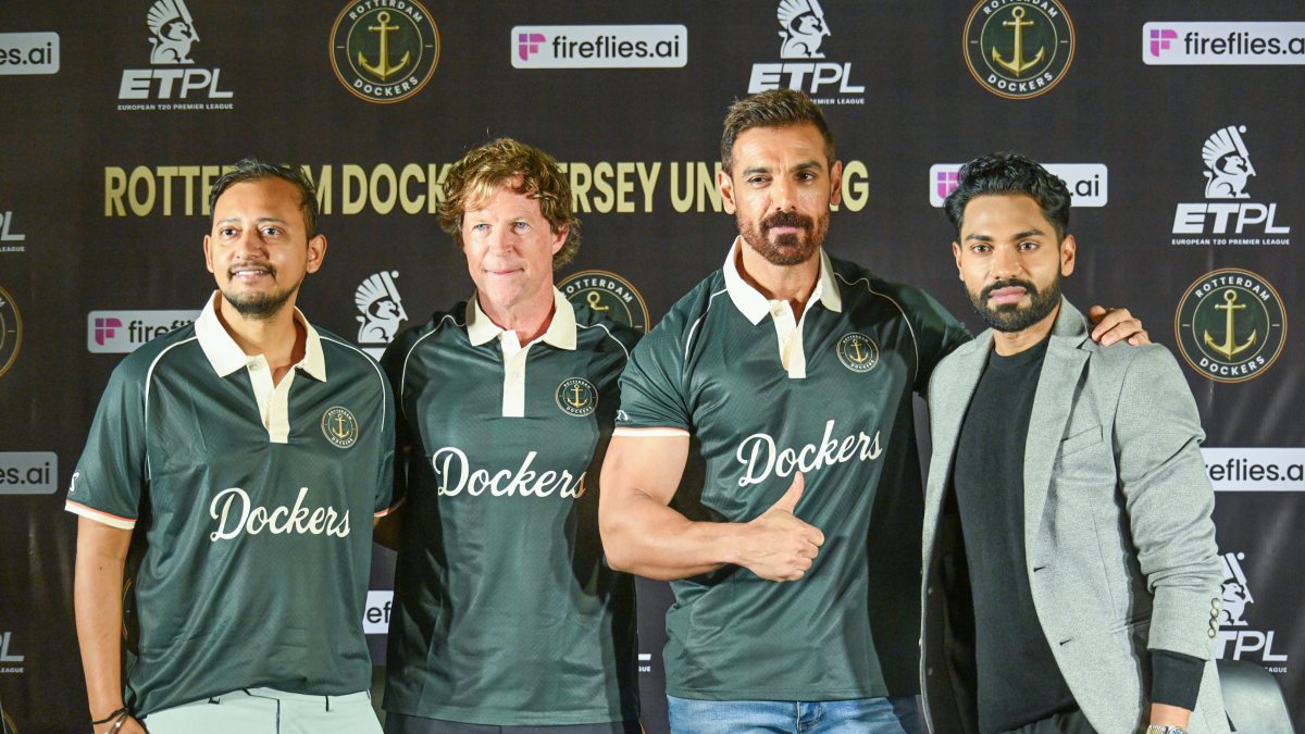 Rotterdam Dockers unveil jersey ahead of European T20 Premier League