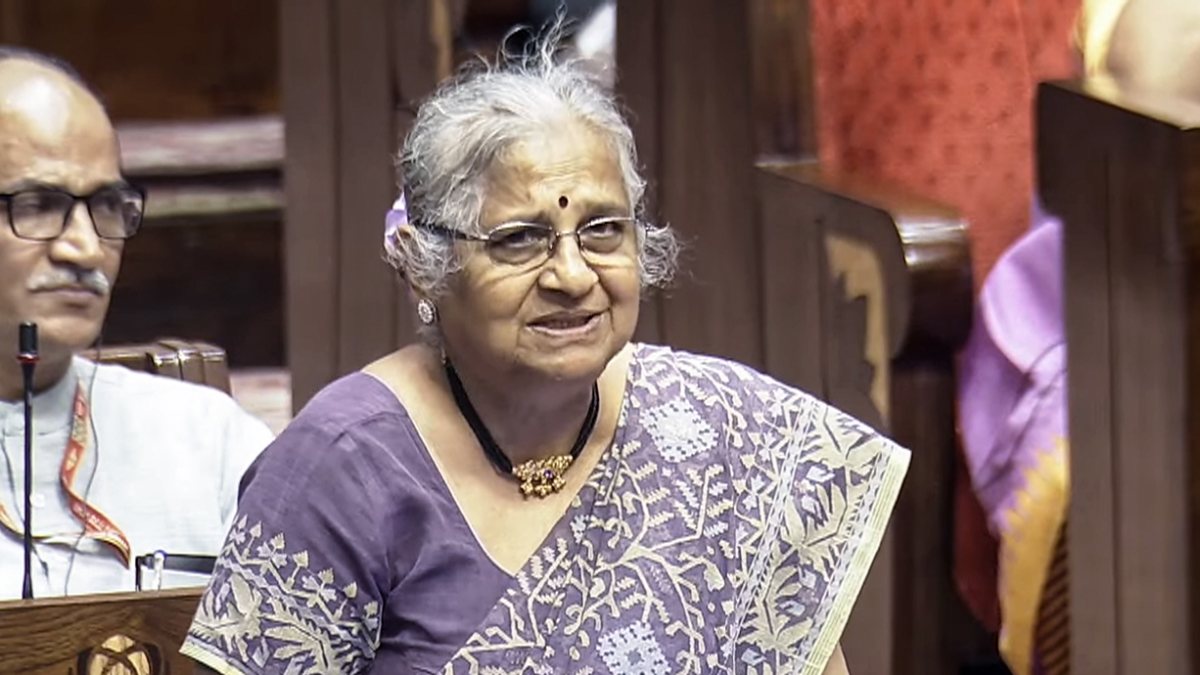 Sudha Murthy speaks in Rajya Sabha during Monsoon session