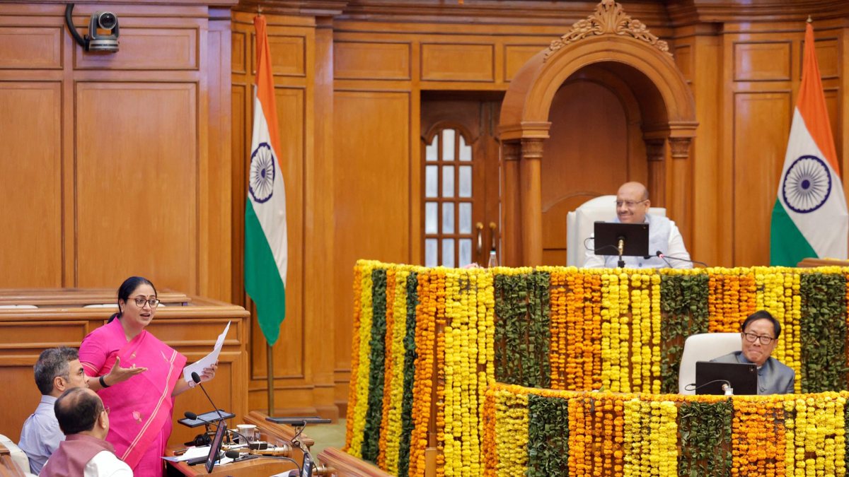 Delhi CM Rekha Gupta tables CAG report in assembly