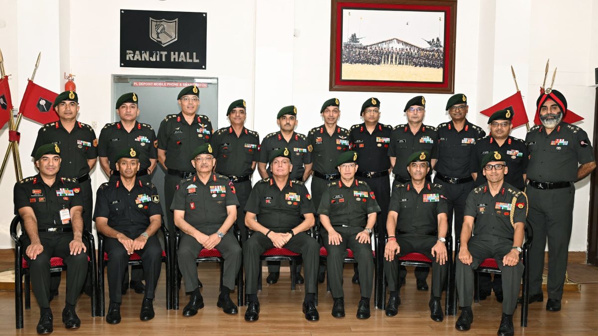 Indian Army chief visits Western Command, meets troops