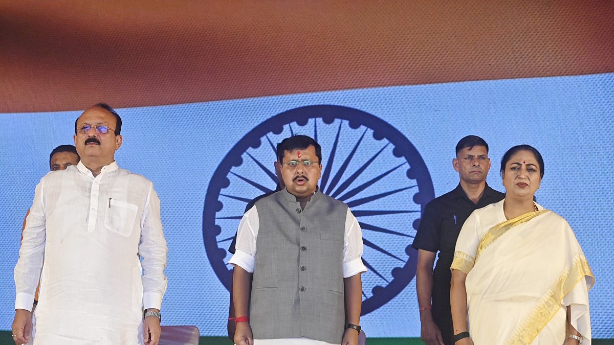 Delhi leaders lead Tiranga Yatra at India Gate