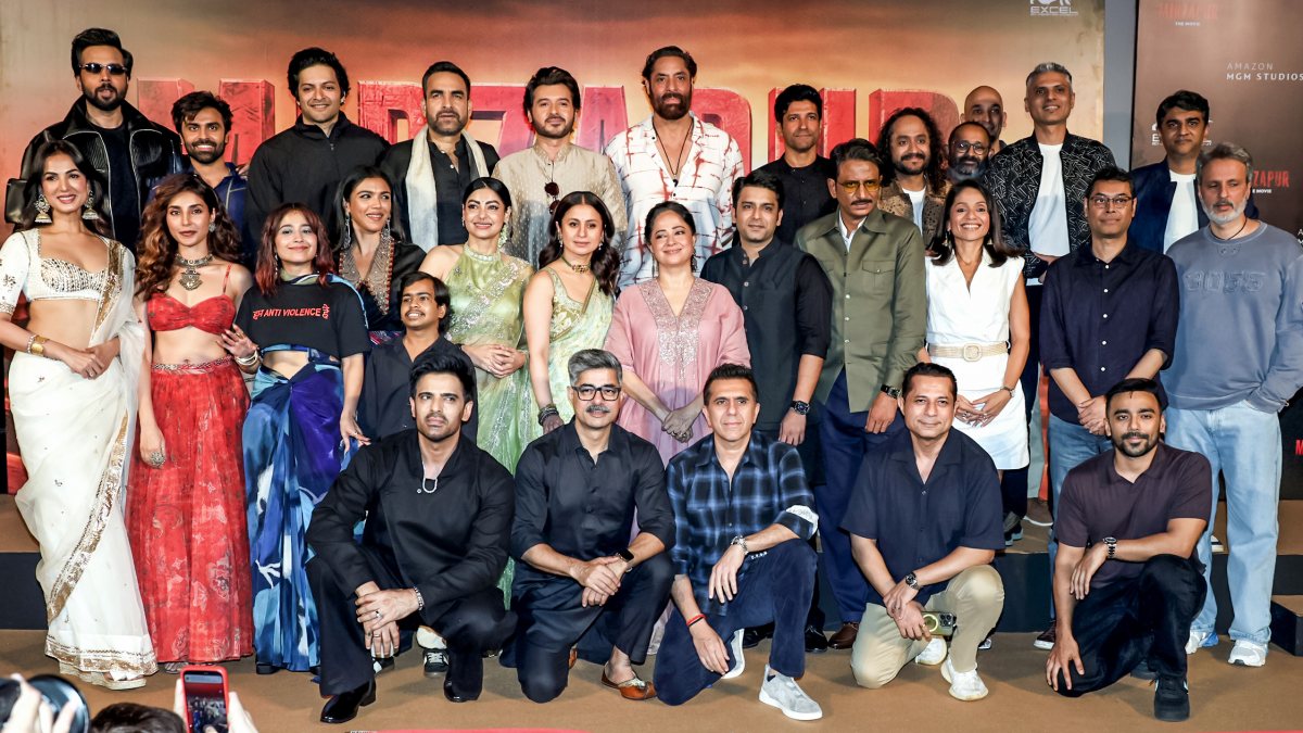 Mirzapur movie trailer launched in Mumbai
