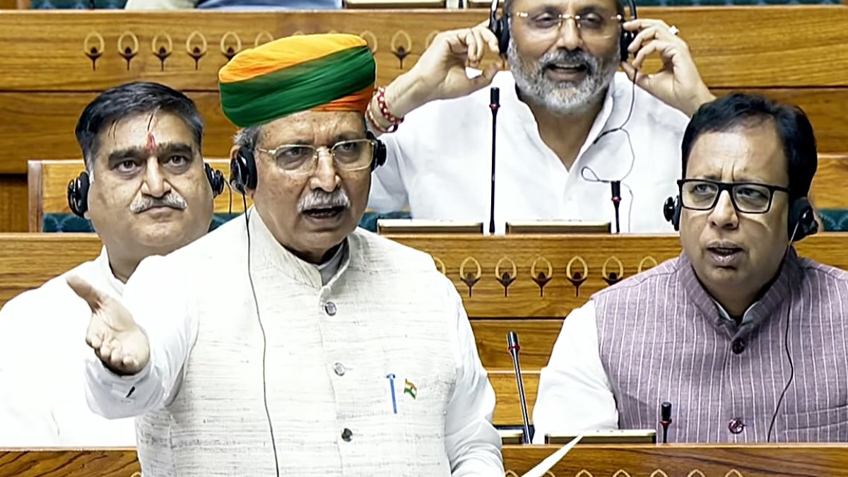 Minister Meghwal addresses Lok Sabha during Monsoon session