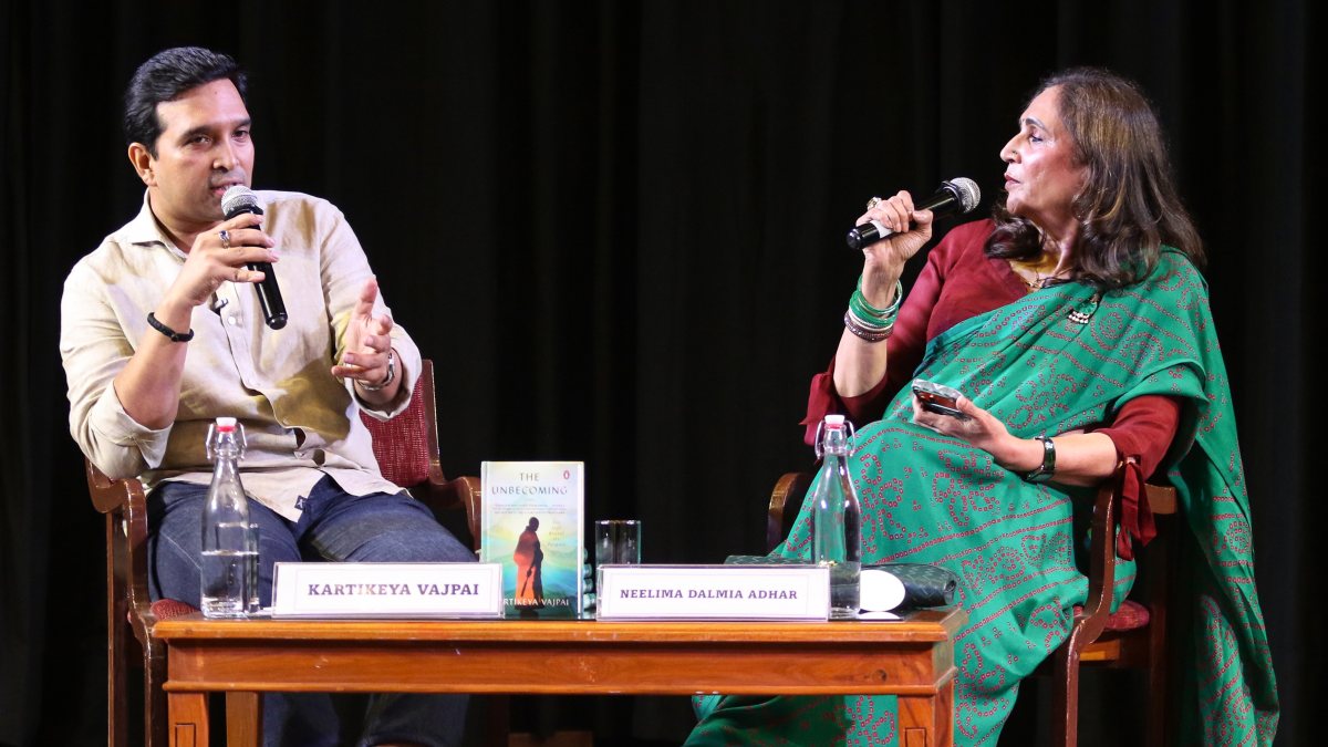 Kartikeya Vajpai discusses The Unbecoming at IIC New Delhi