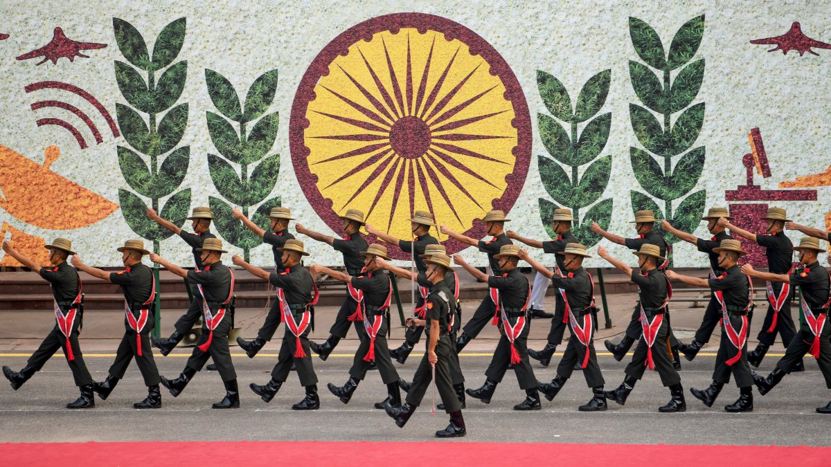 Full-dress rehearsal held at Red Fort for 80th I-Day