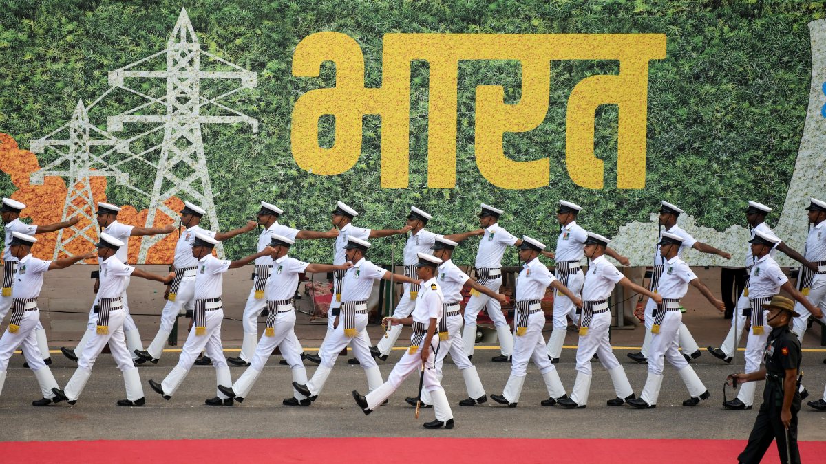 Full-dress rehearsal held at Red Fort for 80th I-Day