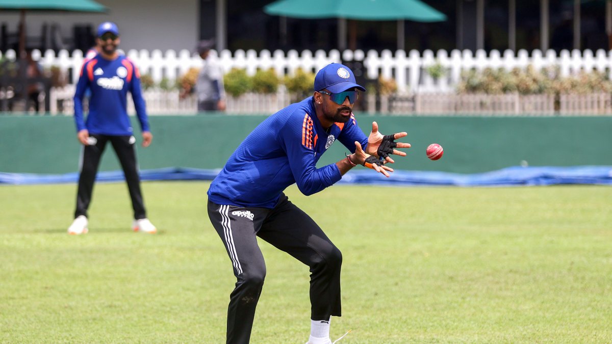 India's Manav Suthar trains ahead of first Sri Lanka Test
