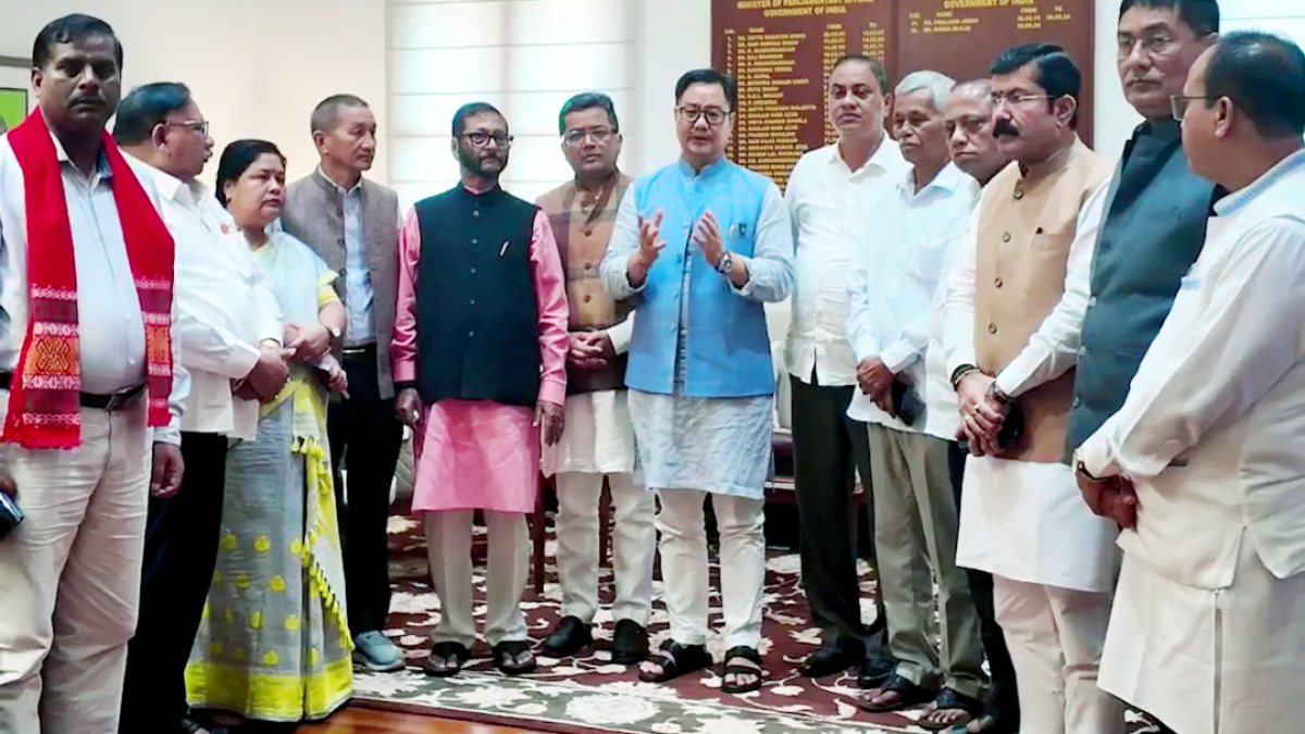 Assam, Arunachal MPs urge Rijiju for border peace