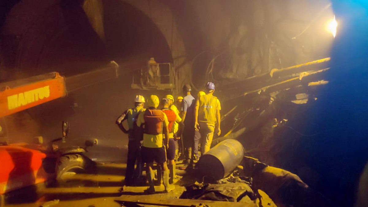 Rescue operation underway for workers trapped in Chamoli tunnel