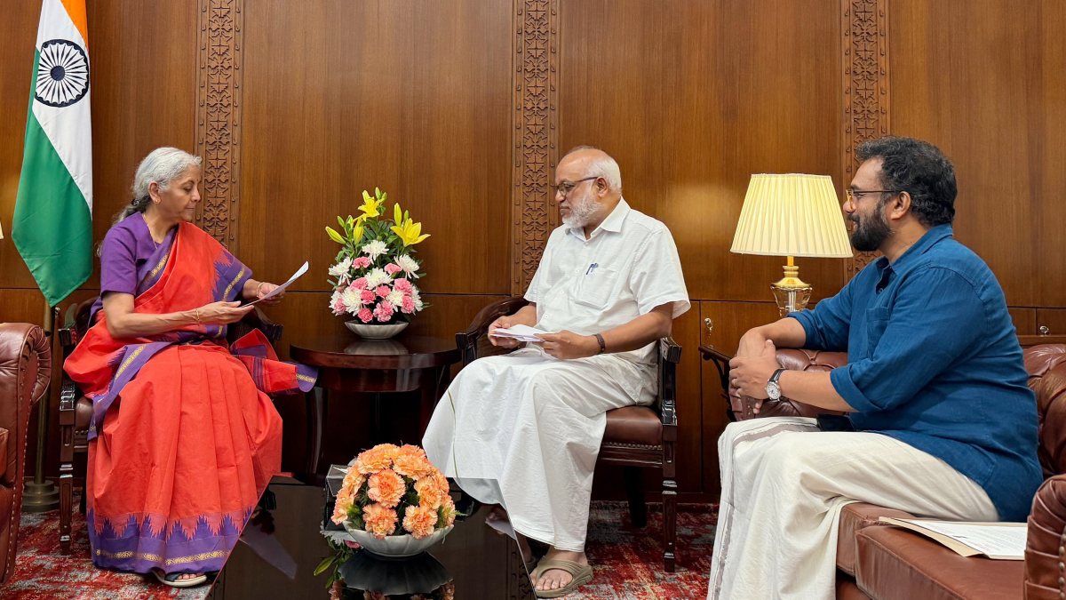 FM Sitharaman meets CPI-M leaders in New Delhi