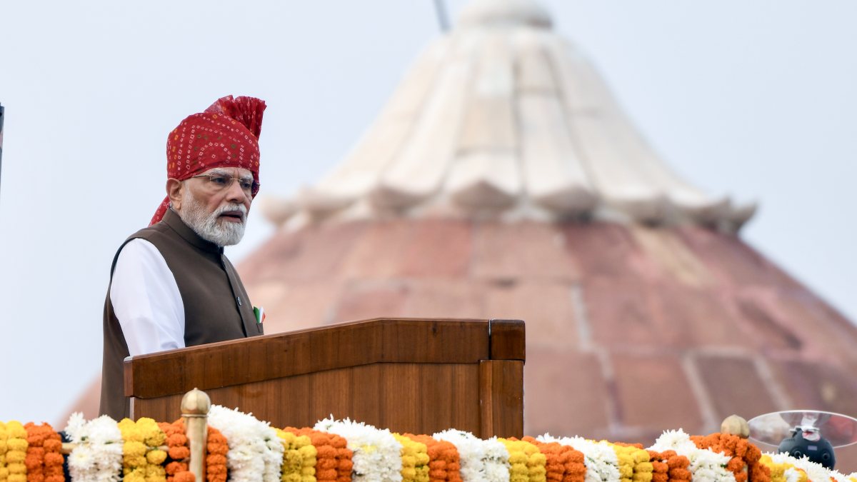 Modi addresses nation from Red Fort on 80th Independence Day