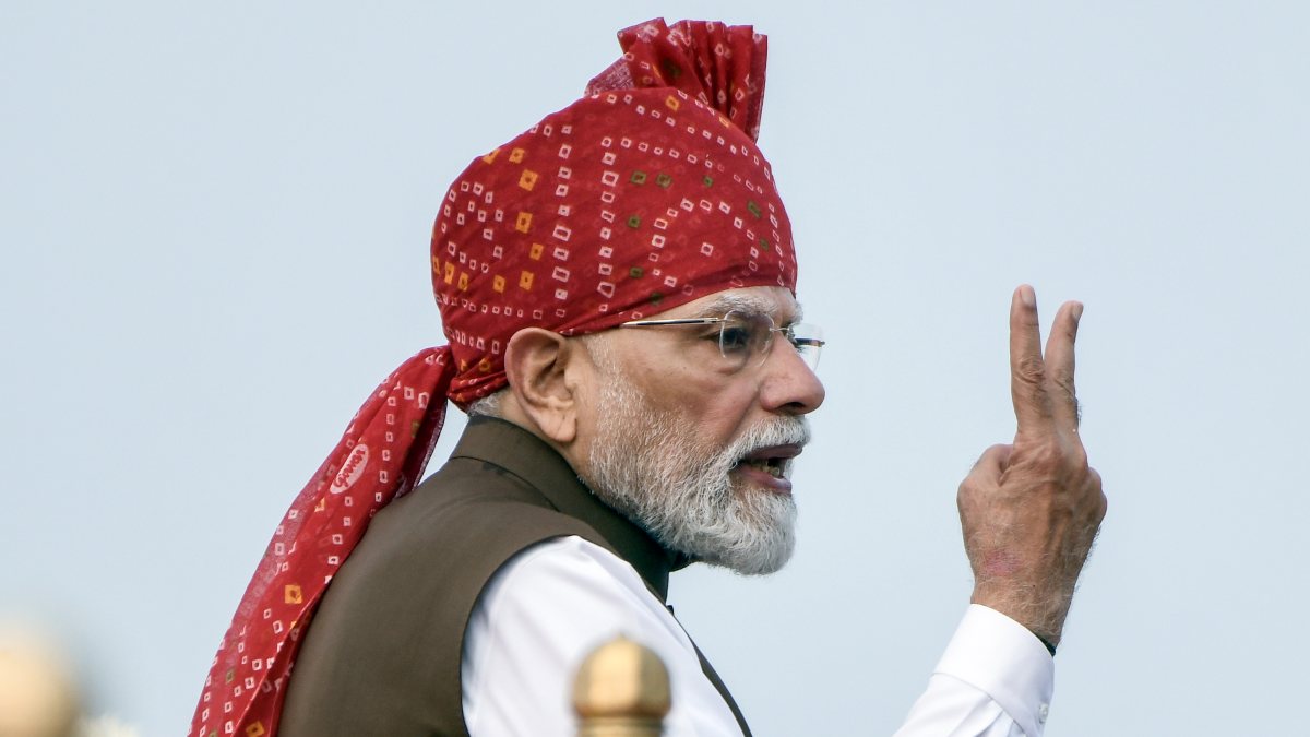 Modi addresses nation from Red Fort on 80th Independence Day