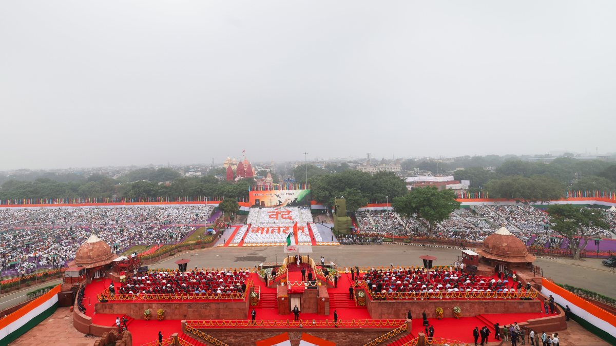 Red Fort hosts 80th Independence Day celebrations in New Delhi