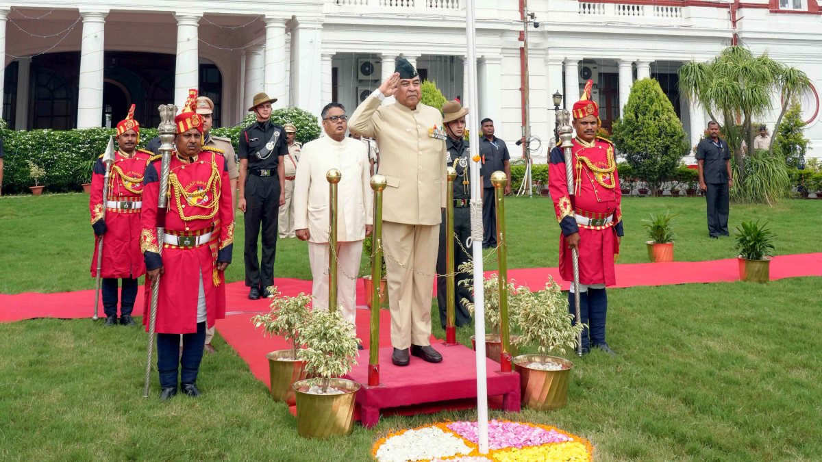 Bihar Governor salutes at 80th Independence Day event in Patna