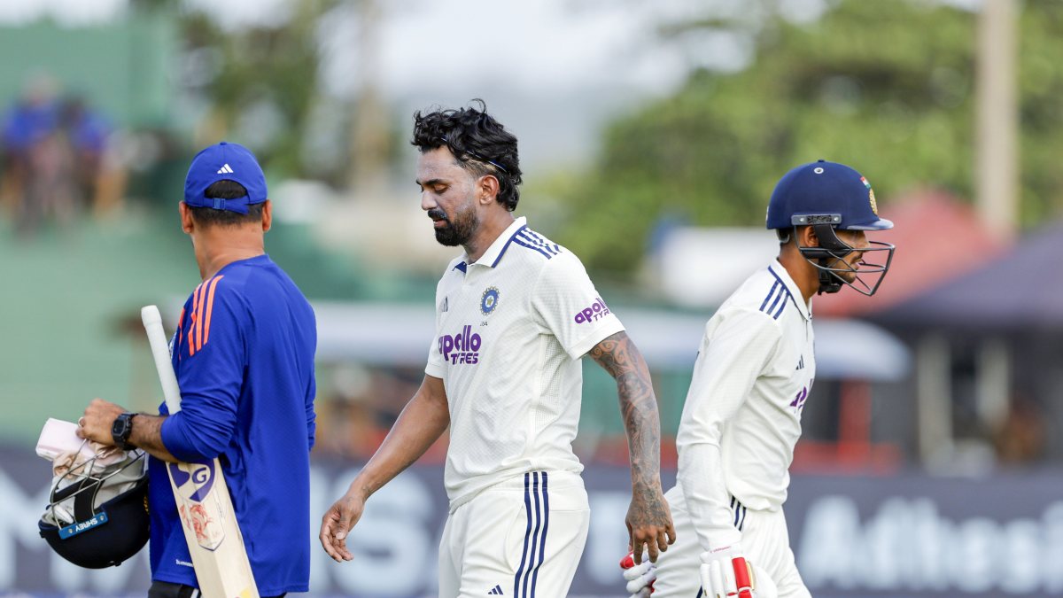 Gill walks in as Rahul retires hurt on day one