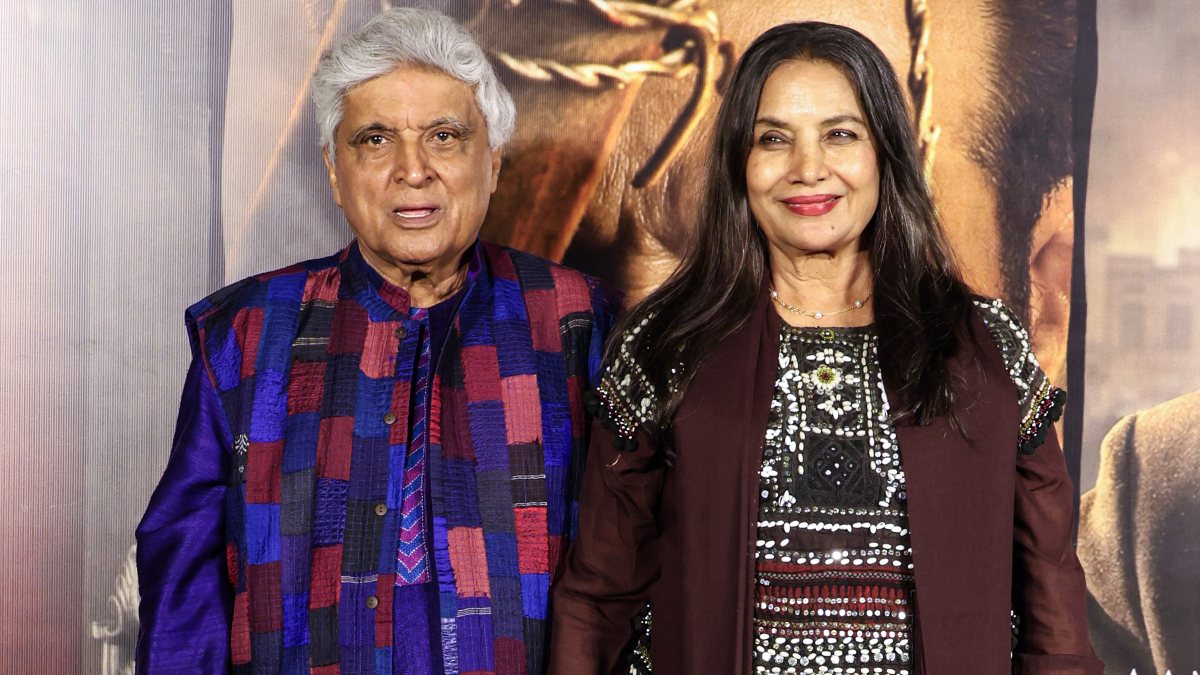 Shabana Azmi and Javed Akhtar attend 'Batwara 1947' screening in Mumbai