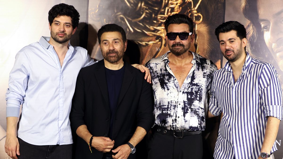 Sunny Deol family attends Batwara 1947 screening in Mumbai