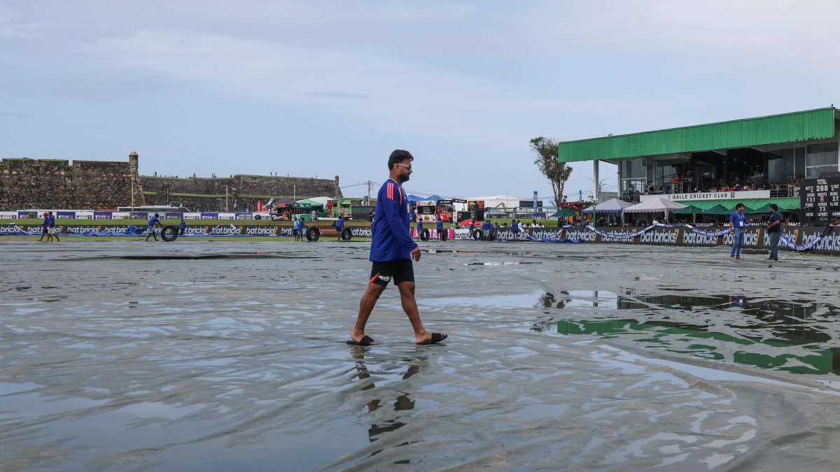 Rain delays start of Day 2 in India-Sri Lanka Test at Galle