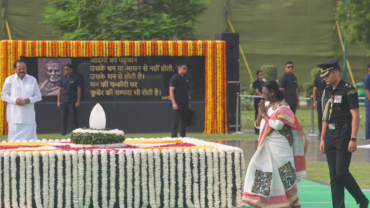 President Murmu pays tribute to Vajpayee on death anniversary