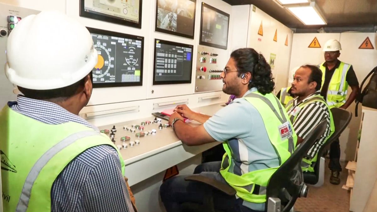 Mumbai bullet train control room operations monitored at BKC station