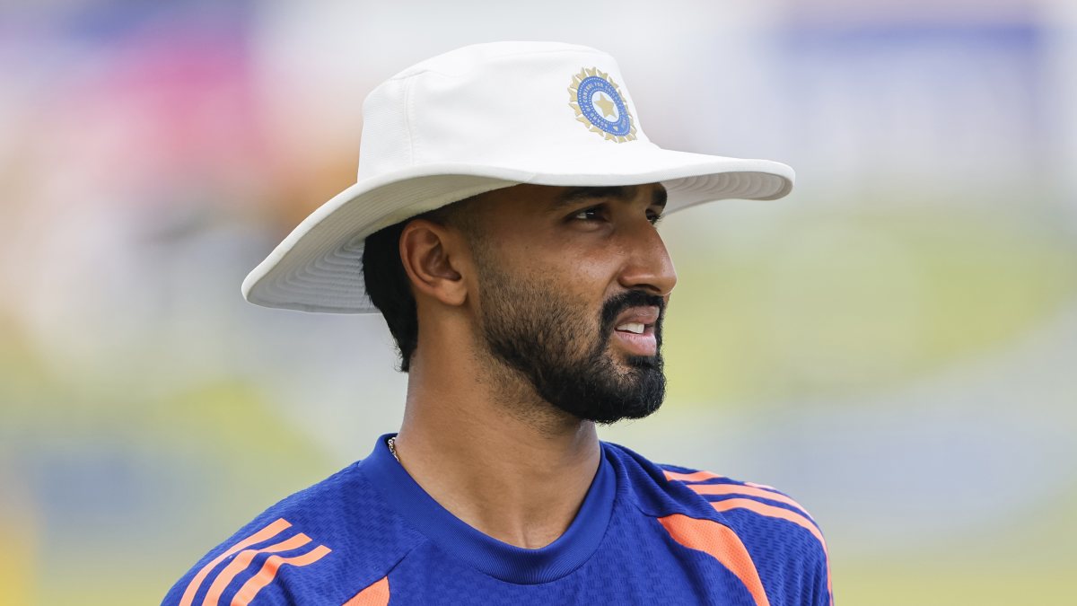 Devdutt Padikkal bats on Day 2 of first Test in Galle