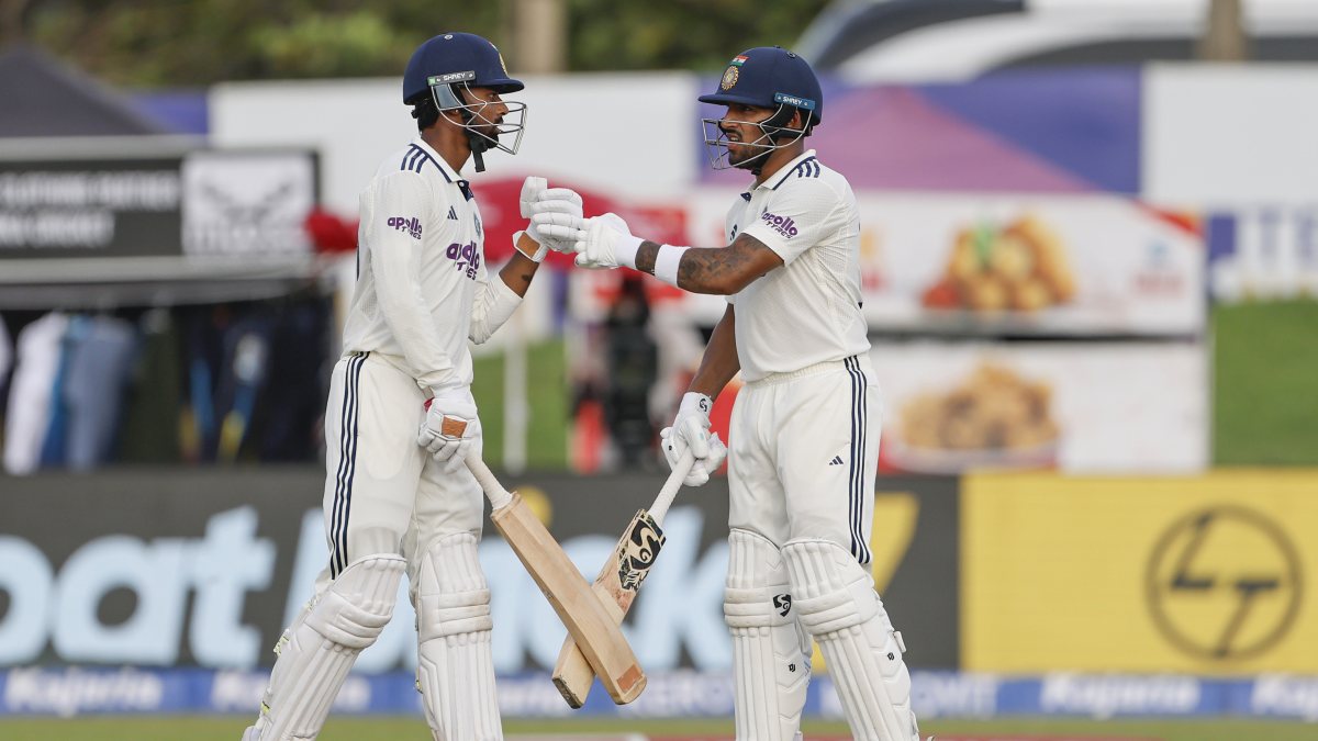 India pair Suthar and Jurel celebrate strong stand on day two in Galle