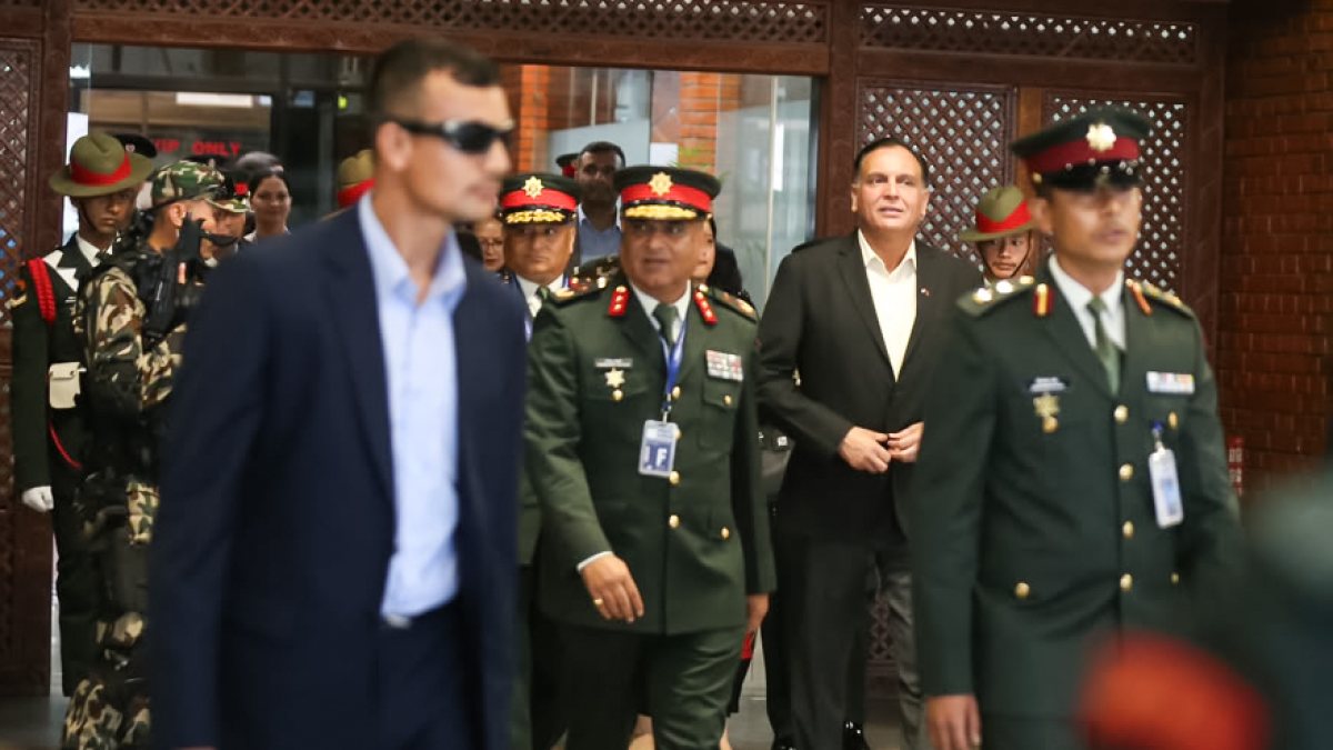 Indian Army Chief arrives in Kathmandu for three-day visit
