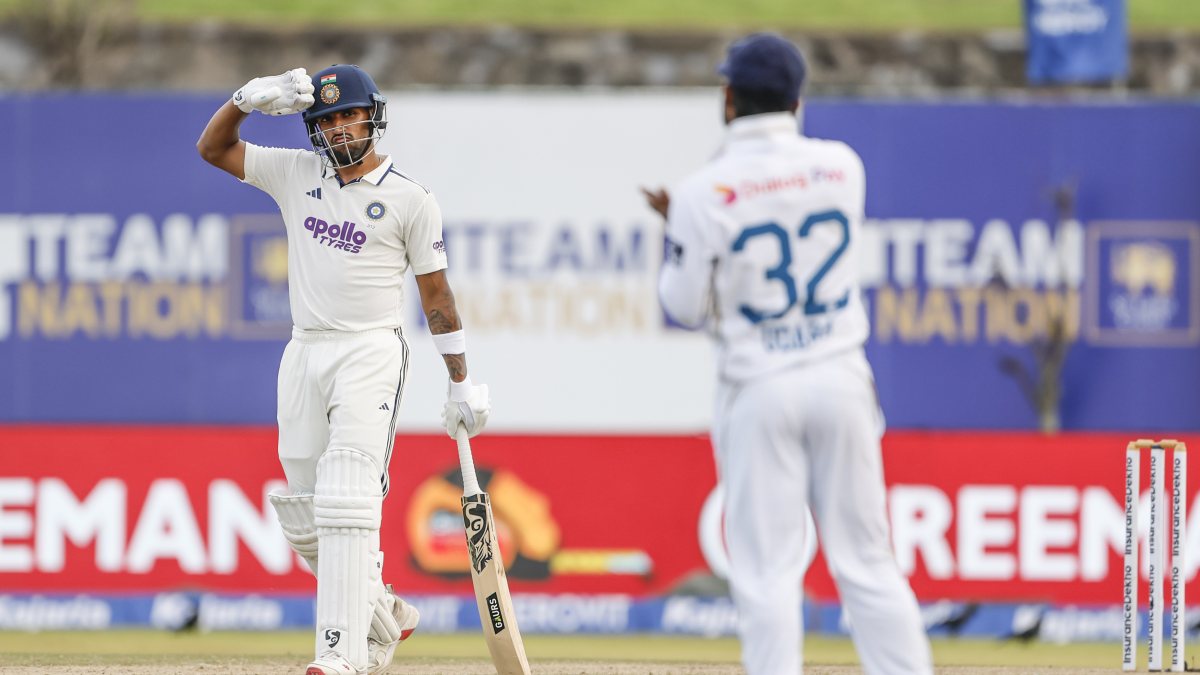 Dhruv Jurel celebrates half-century on day 2 of first Test