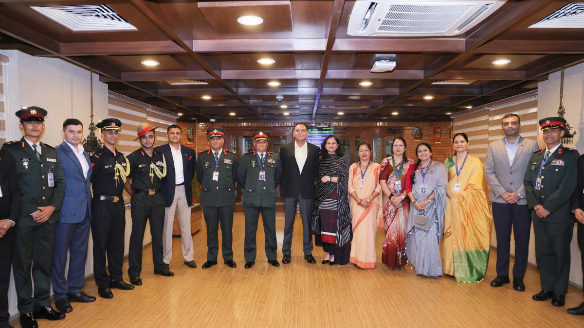 Indian Army chief meets Nepal Army chief in Kathmandu