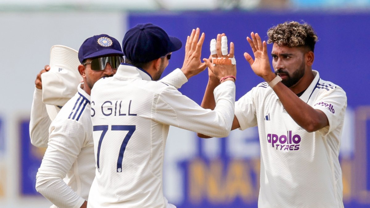 Siraj strikes early as India dominate Sri Lanka in Galle Test
