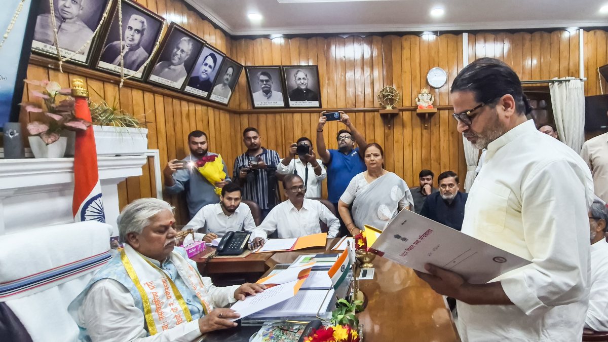 Prashant Kishor takes oath as Bankipur MLA in Bihar Assembly