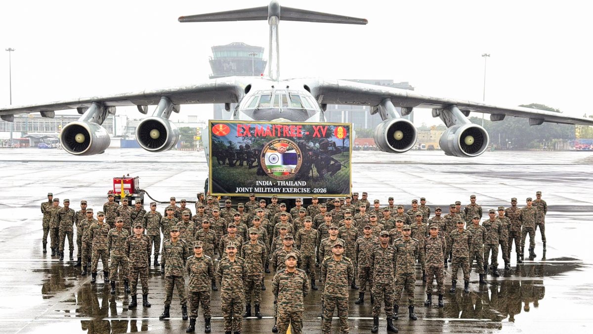 Indian Army contingent departs for India-Thailand joint military exercise