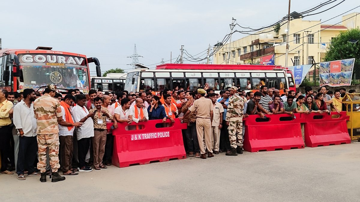 Pilgrims gather for Budha Amarnath Yatra departure in Jammu