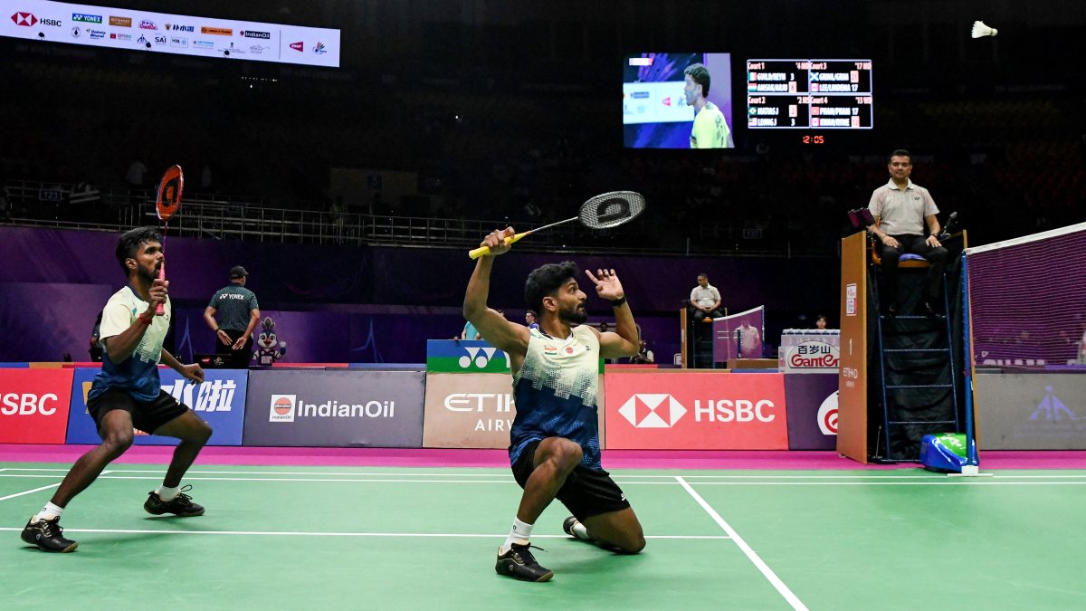 Indian duo battles Ireland in BWF World Championships doubles