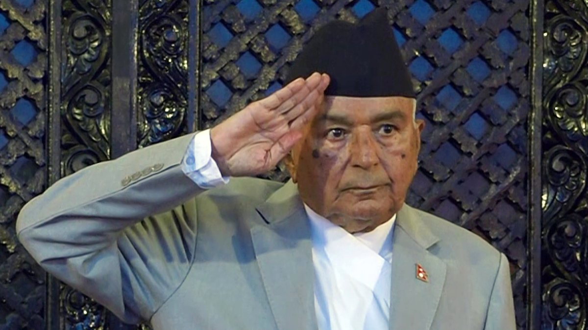 Nepal President presides over investiture ceremony in Kathmandu