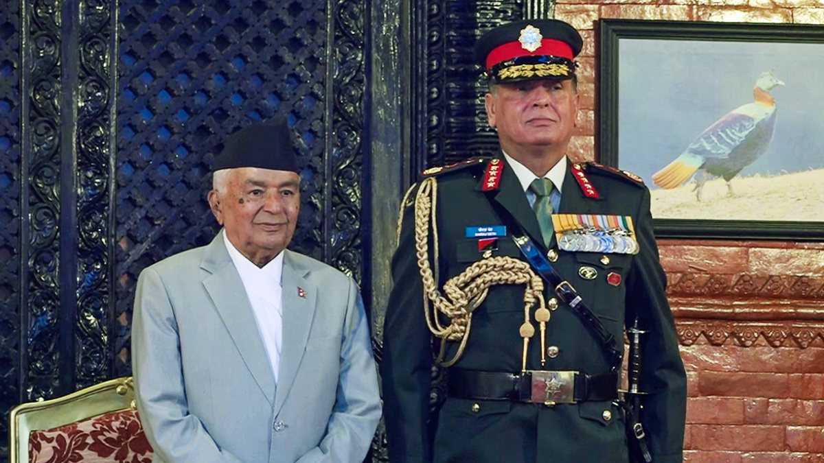 Indian Army chief receives honorary Nepali Army general rank