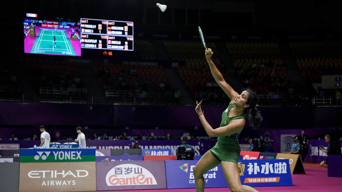 Sindhu battles Nobel at BWF Worlds in New Delhi