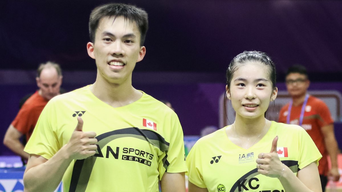 Canadian pair wins mixed doubles at BWF World Championship in New Delhi