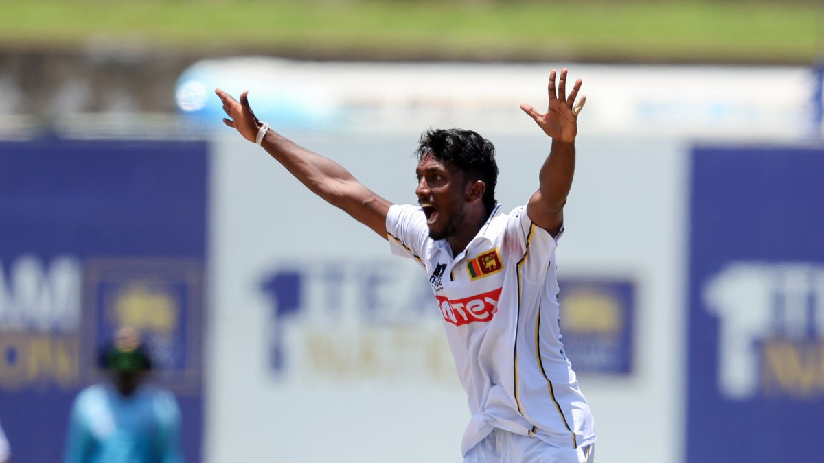 Sri Lanka's Nuwantha dismisses Padikkal on day four in Galle