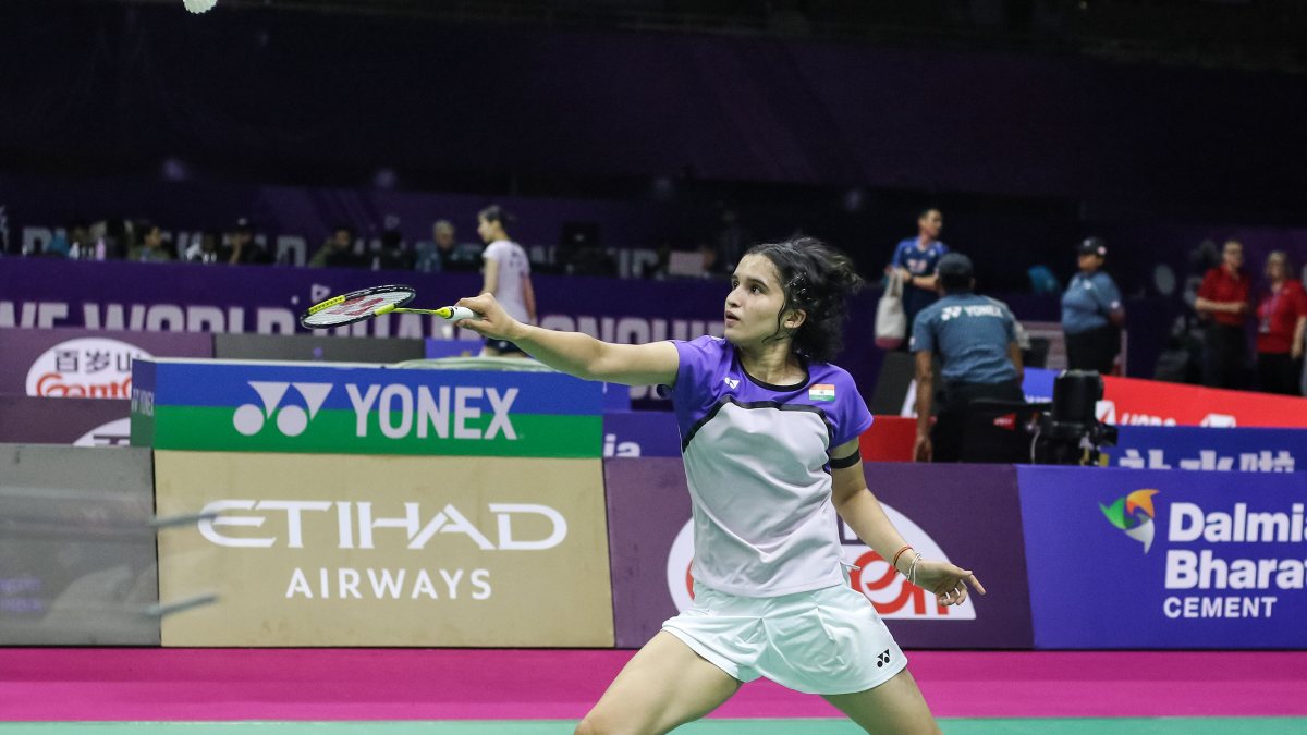 Unnati Hooda battles Myanmar rival at BWF Worlds in Delhi