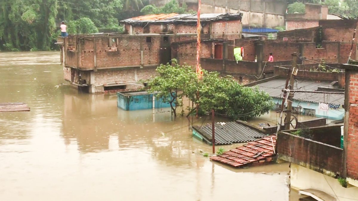 Asansol residential area inundated after 24 hours of heavy rain