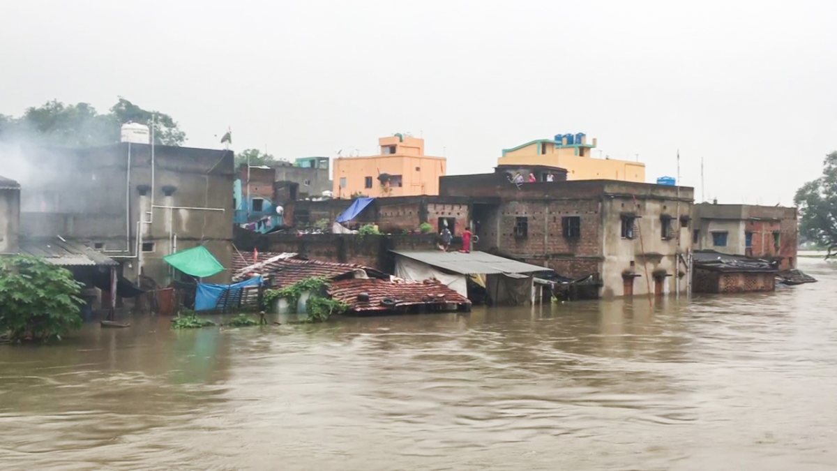 Asansol residential area inundated after 24 hours of heavy rain