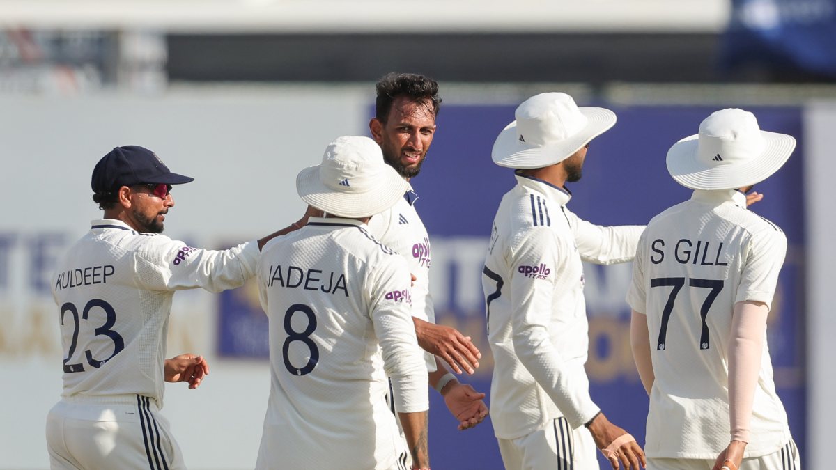 India celebrates as Prasidh Krishna strikes in Galle Test