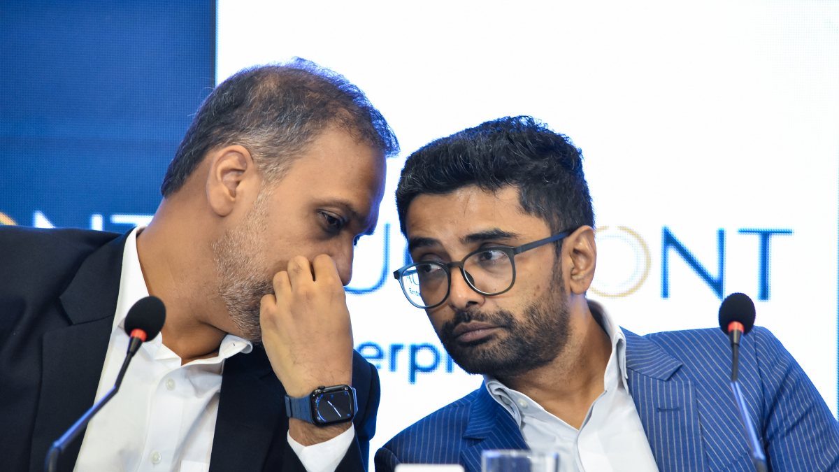 Augmont directors address media at Mumbai press conference