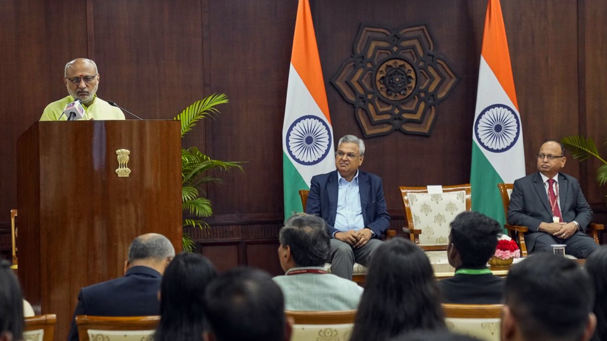 VP addresses 2026 ISS officer trainees at Uprashtrapati Bhavan