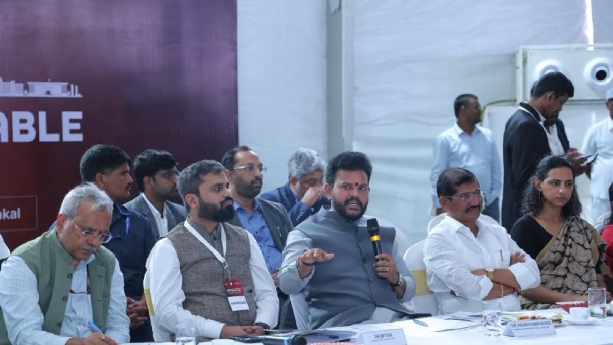 Union Minister addresses drone industry round table in Kurnool