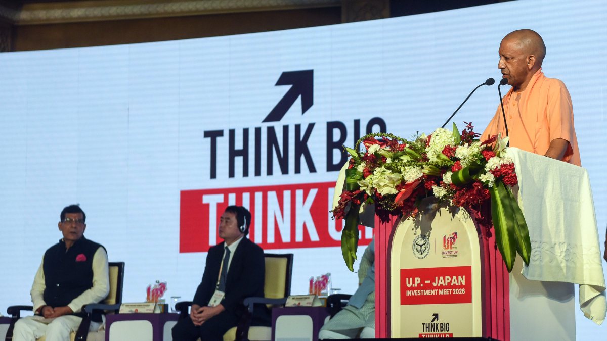 Yogi Adityanath addresses India-Japan Business Conclave in New Delhi