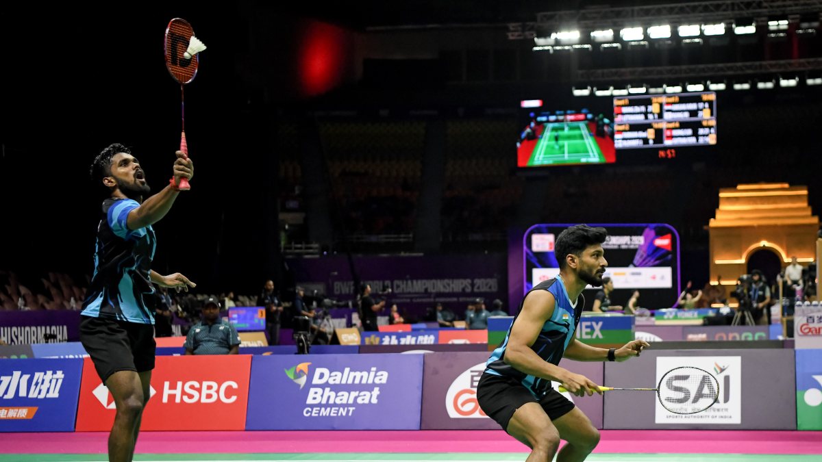 Arjun and Amsakarunan battle in BWF World Championship doubles